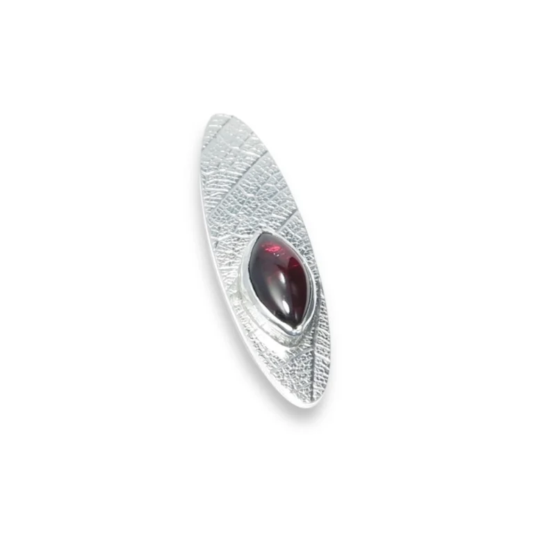 Sterling silver and Garnet Pendant